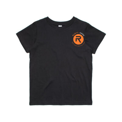 Rusty Hook Front and Back Logo Kids Tee Thumbnail