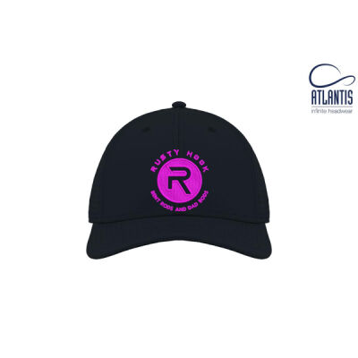 Ladies embroidered hat pink  Thumbnail